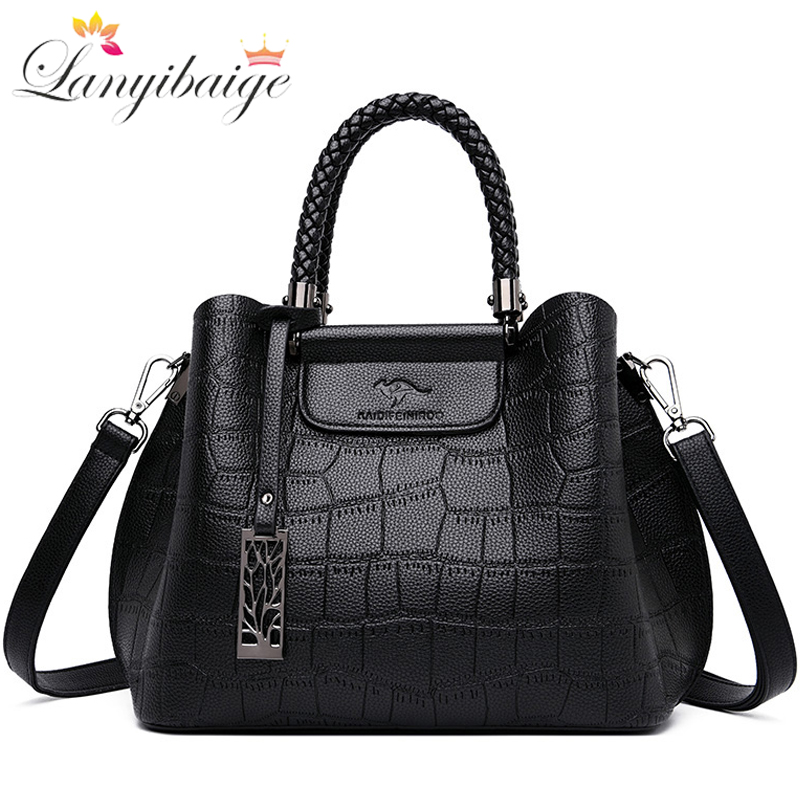 Women Bags Trend 2025 - Genuine Leather Handbags For Women Hand-knitted