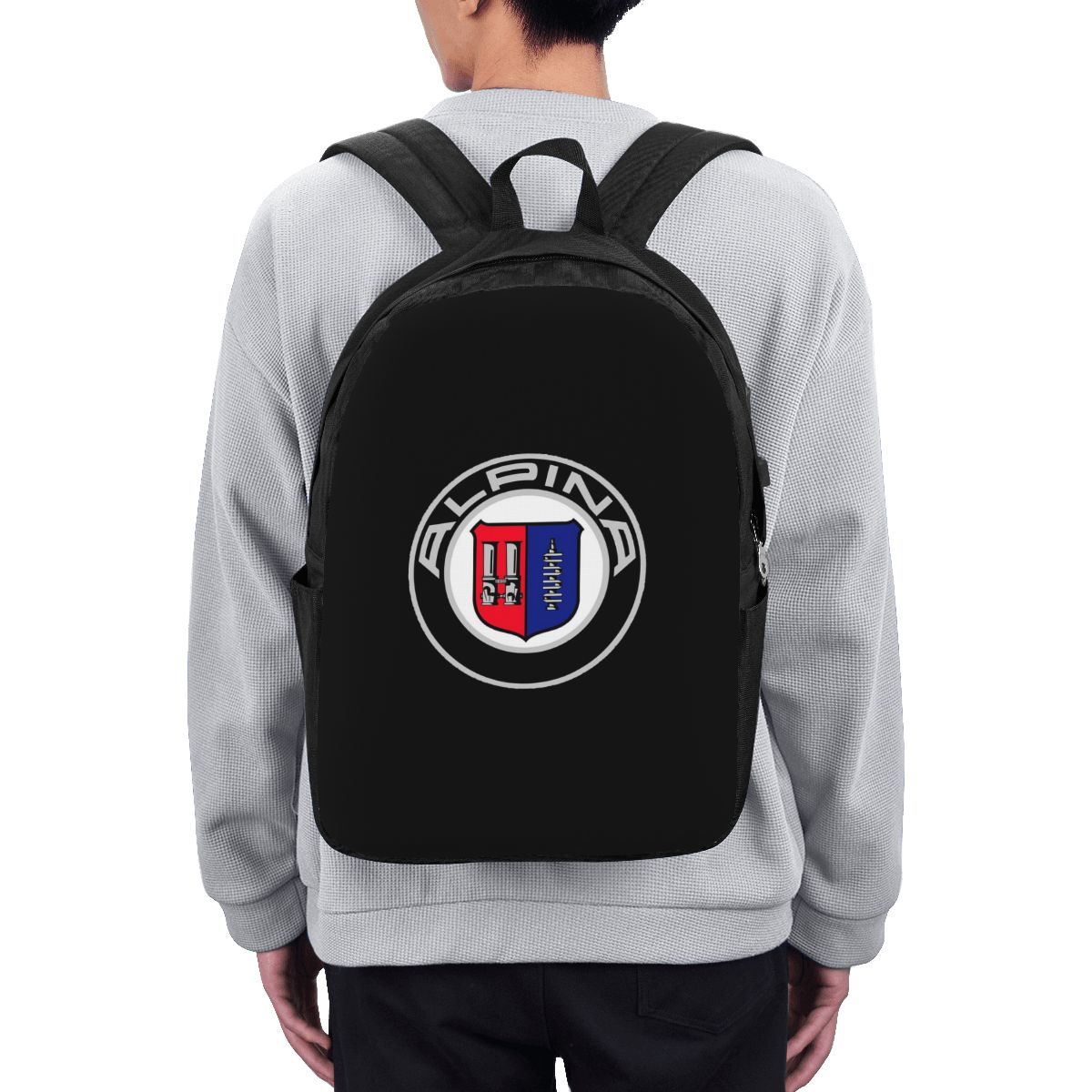 Women Bags For Women - Alpina - Classic Car Logos Backpack