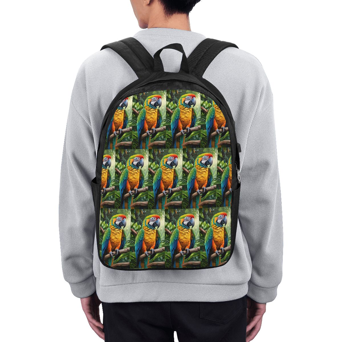 Women Bags For Women - Cute Macaw Parrots Backpack Travel Notebook
