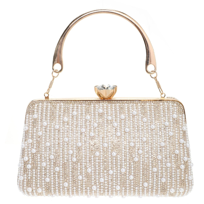 Formal Silver Evening Bags Wom - Evening Bag Beaded review and price
