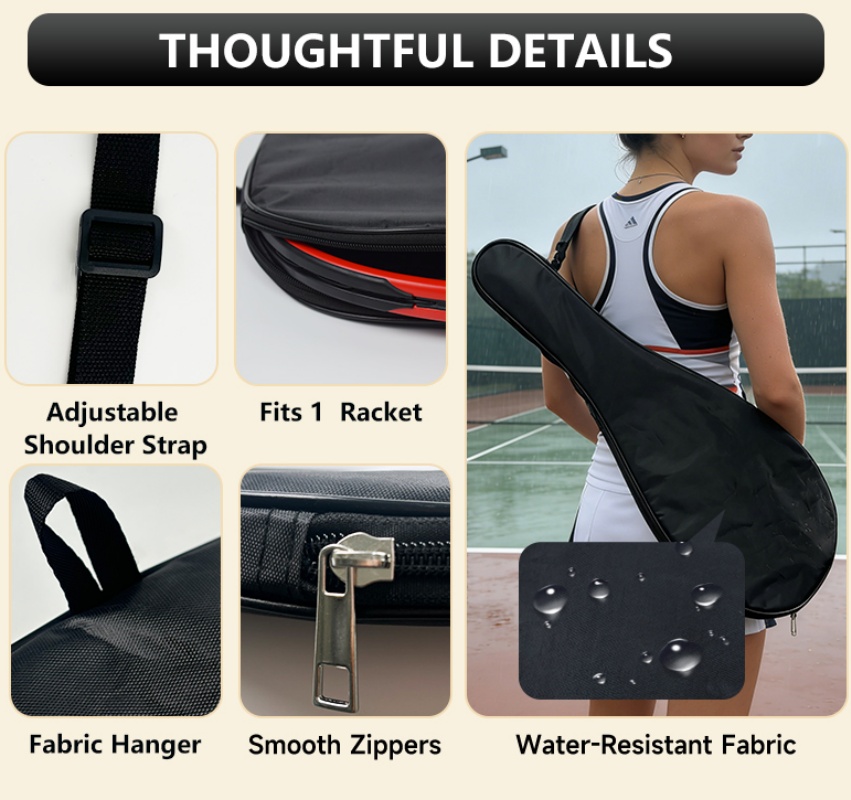 Tennis Racket Cover Portable S - Women'S Bags Everyday review and price