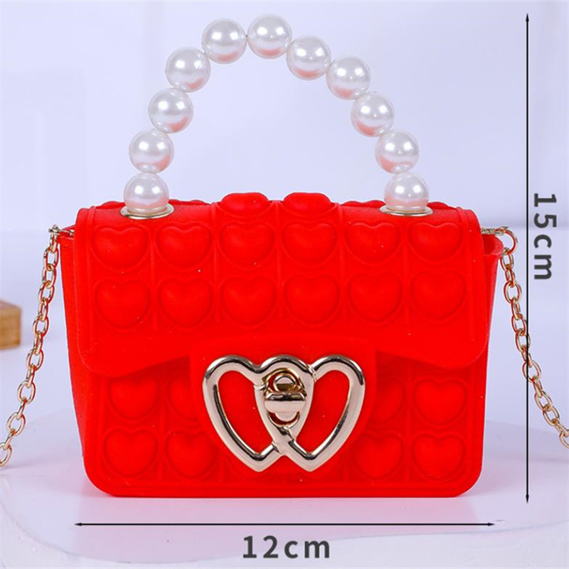 Silicone Love Bubble Jelly Bag - Women Bags Offers review and price