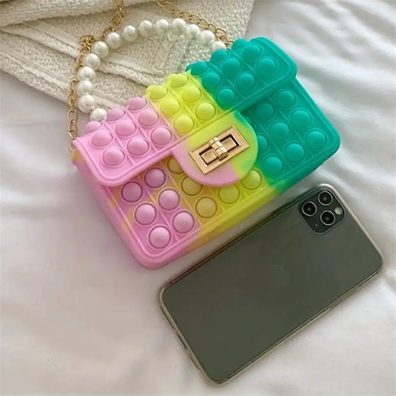 Silicone Love Bubble Jelly Bag - Women Bags Offers review and price