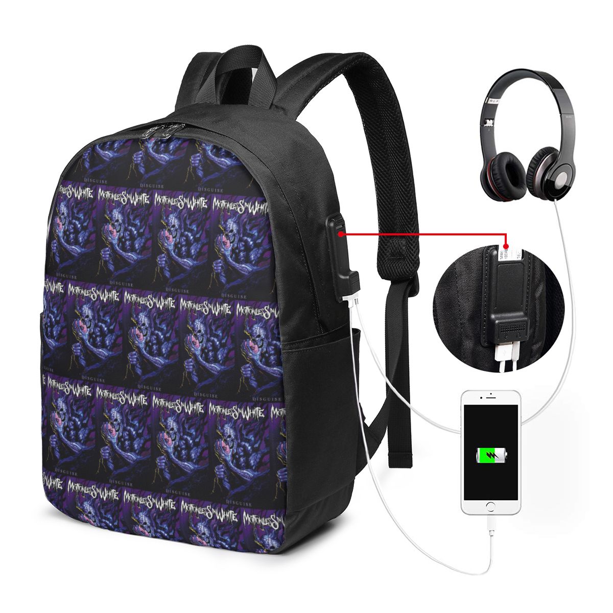 Motionless In White Backpack T - Women Bags For Women review and price