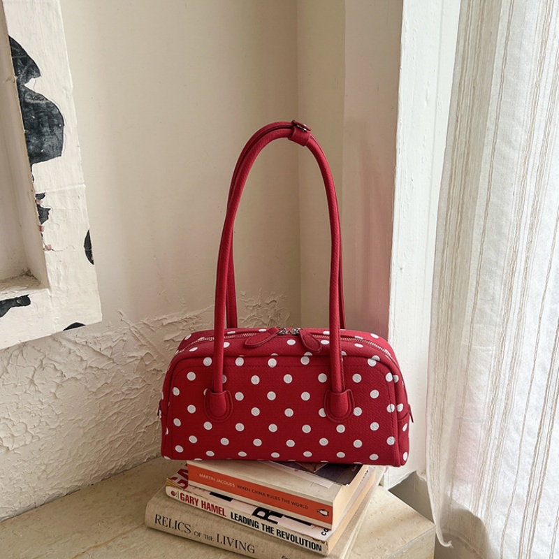 2026 New Polka Dot Mini Boston - Women Bags New review and price