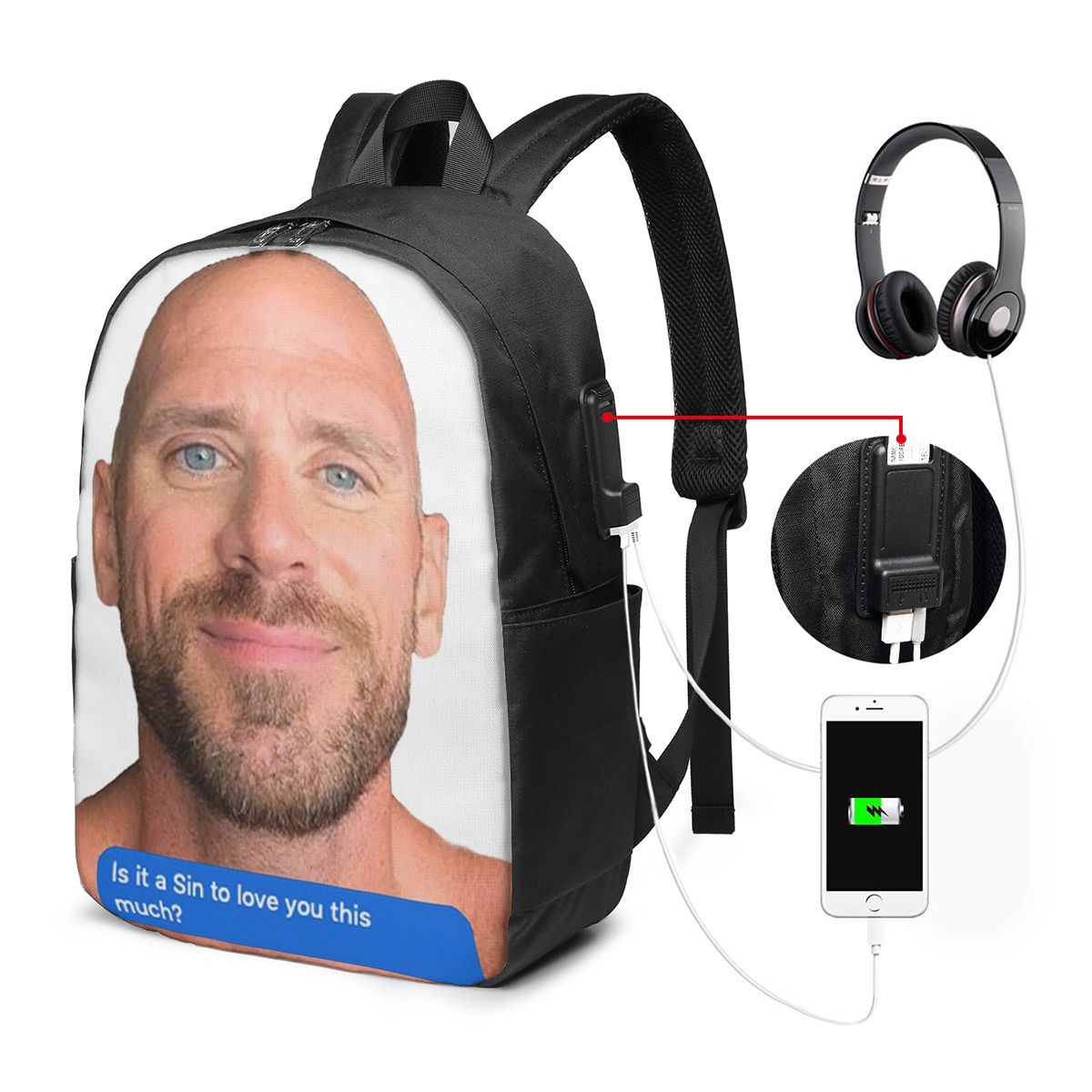 Johnny Sins Flirty Text Bubble - Women Bags For Women review and price