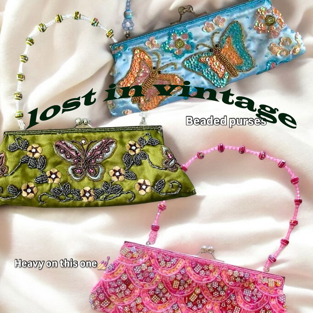 Lost in Vintage Hand-embroider - Evening Bag Beaded review and price