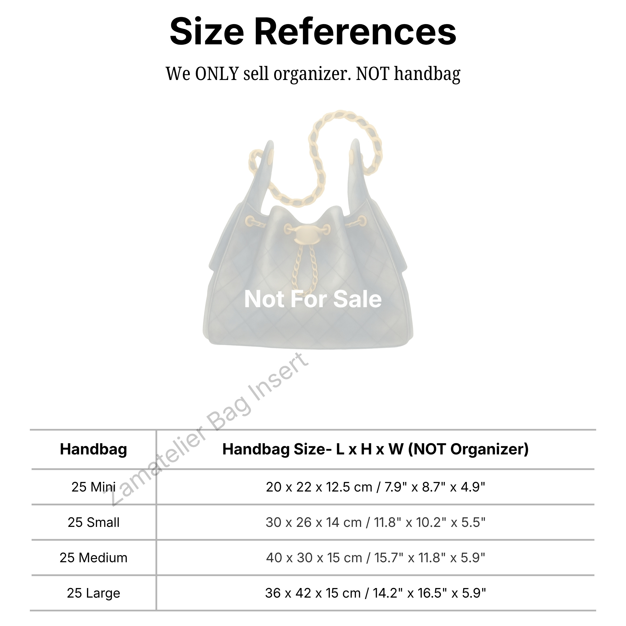Custom Made Silk Insert for CC - Women Bags For Women review and price