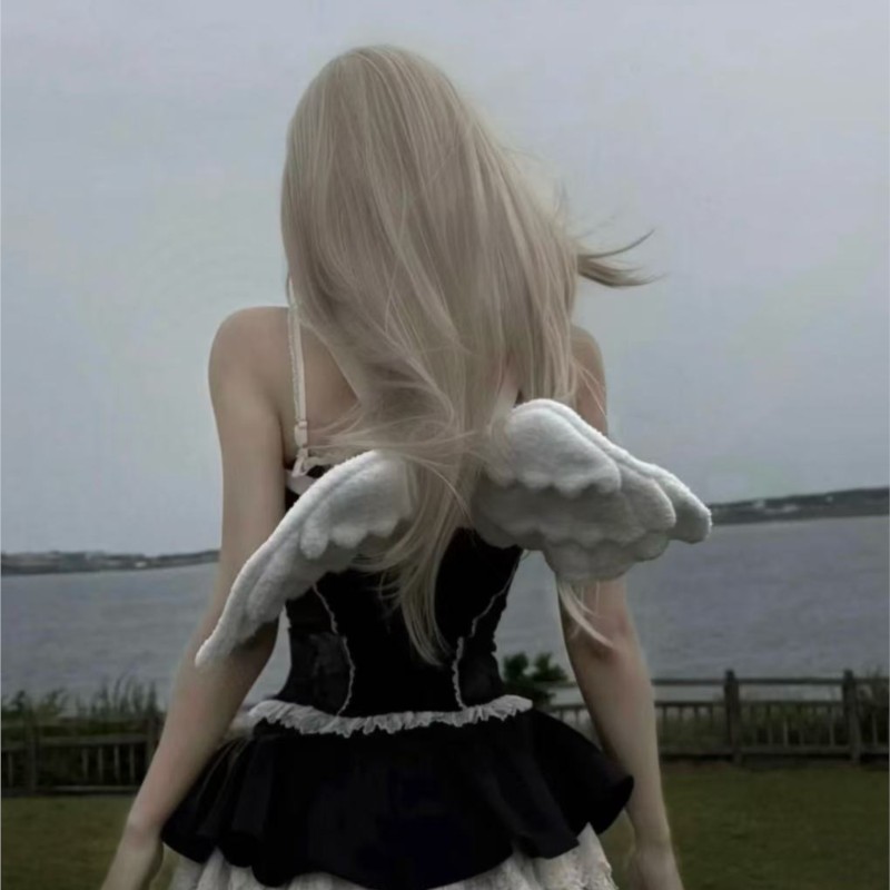 JIAERDI Sweet White Angel Wing - Women'S Japanese Bags review and price