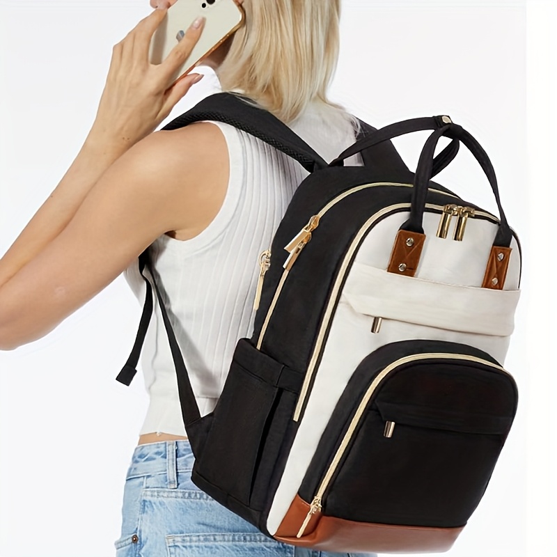 Women Two Tone Laptop Backpack - Women Bags For Women review and price