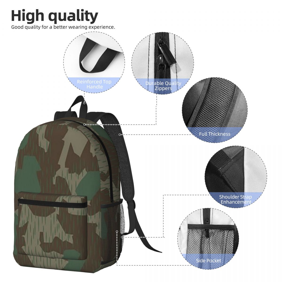 WW2 Germany Military Splinter  - Women Bags Germany review and price