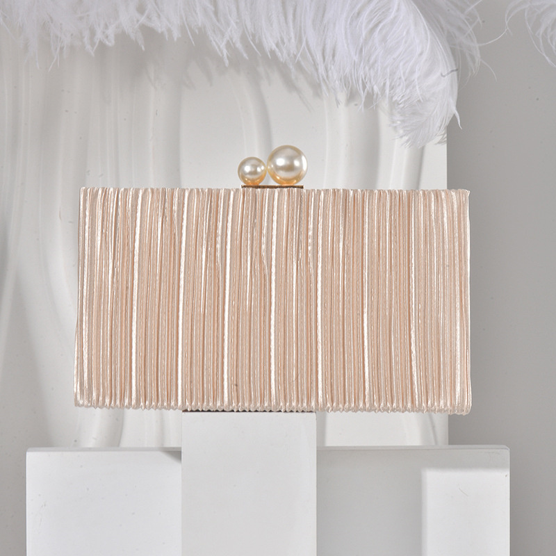 Pure Color Shimmering Fabric C - Evening Bag Beaded review and price