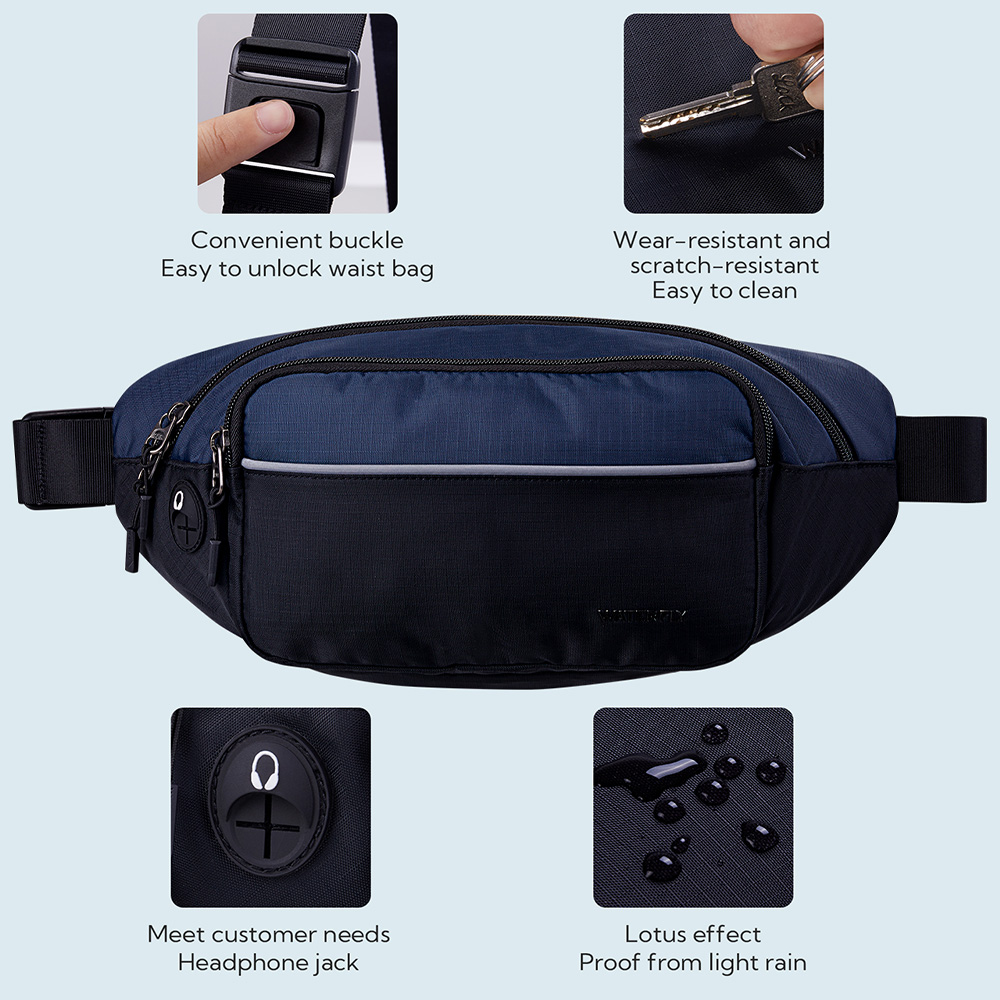WATERFLY Fanny Pack Waist Bag  - Women Bags Deals review and price