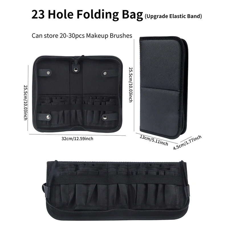 29/23 Holes Foldable Makeup Br - Women Bags Deals review and price