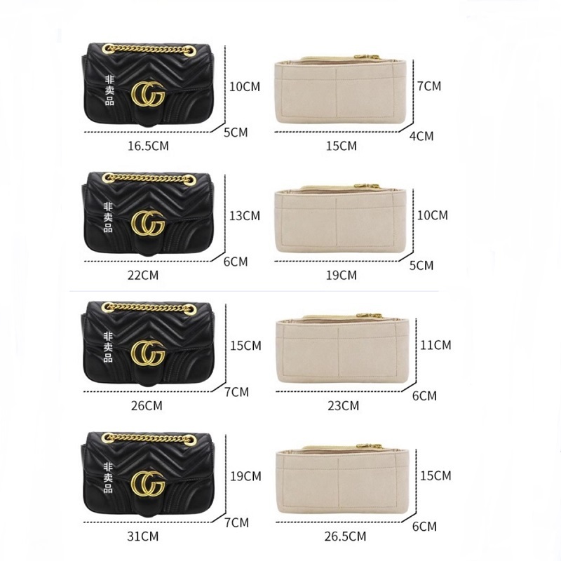 Bag Organizer For Gucci Marmon - Women Bags For Women review and price